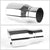 3" Inlet Stainless Steel Round Cut Rolled Exhaust Muffler Tip 7.75"L/4.0" Tip-Exhaust Parts-BuildFastCar