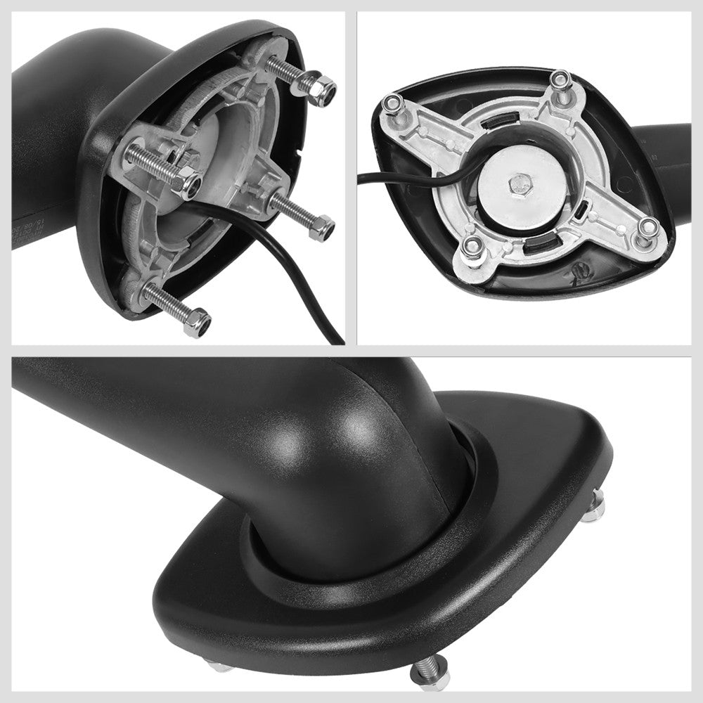 Chrome 12V 5-Arrow LED Turn Signal Side View Mirror 08-17 Cascadia BFC-SVMIR-HY-007-CH