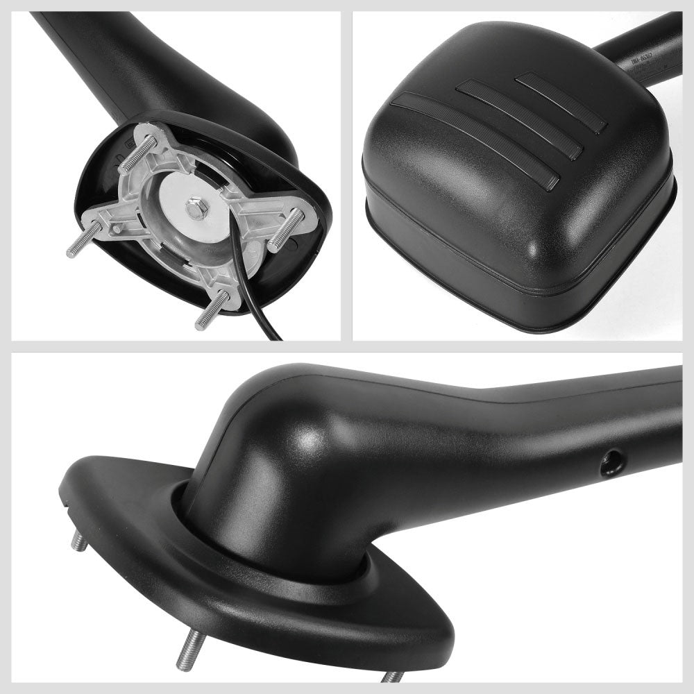 Black 12V 3-Strip LED Turn Signal Side View Mirror 08-17 Cascadia BFC-SVMIR-HY-008-BK