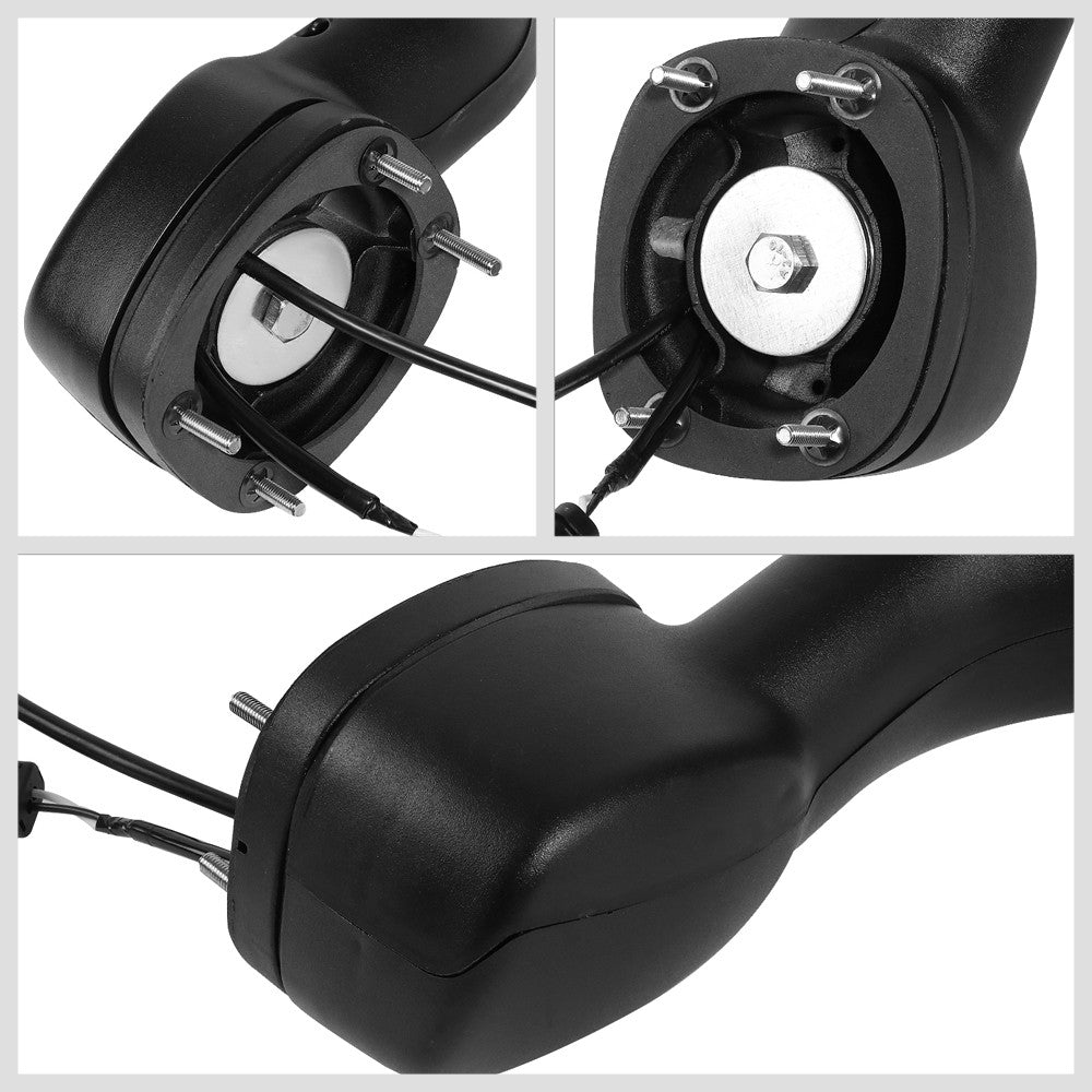 Chrome 12V 5-Arrow LED Turn Signal Side View Mirror T680 579 587 BFC-SVMIR-HY-010-CH