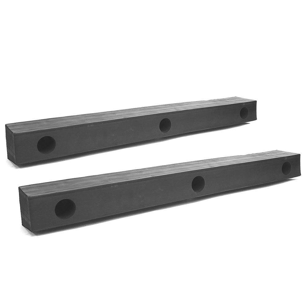 2X Square Rectangular 3 Hole 24" x 2-1/2" x 3" Dock Bumper BFC-TTP-DBUMP-14-X2