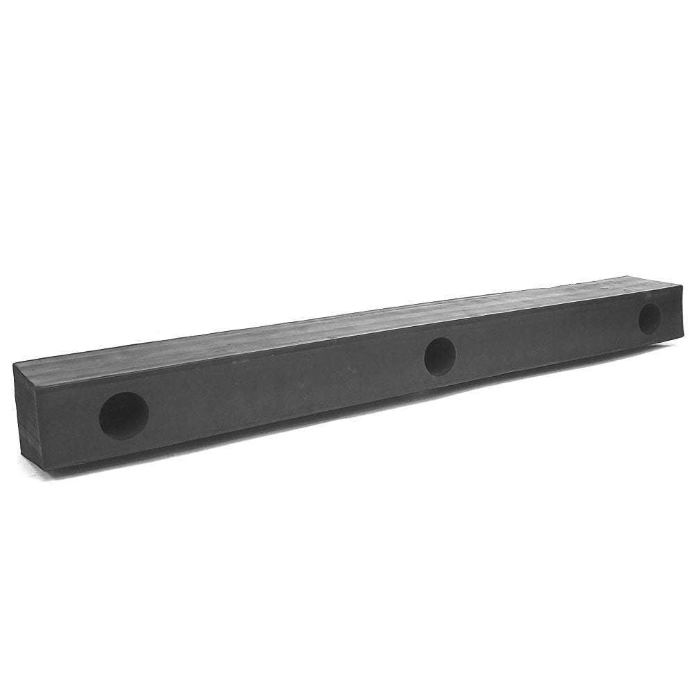 Square Rectangular 3 Hole 24&quot; x 2-1/2&quot; x 3&quot; Dock Bumper BFC-TTP-DBUMP-14