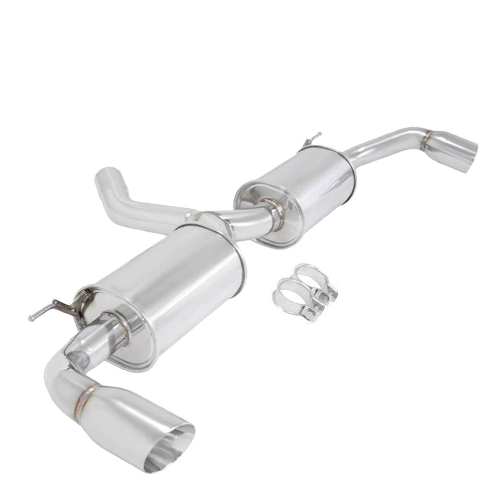 Megan Supremo Axleback Exhaust Kit 3.5" Rolled Tip 07-13 BMW X5 L6 E70 MR-ABE-BE70-SRT