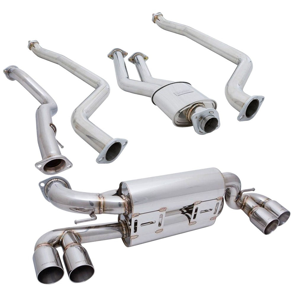Megan Racing Supremo Exhaust Axleback Downpipe BMW 1 Series M E82 MR-ABE-BE821M-SRT+MIDPIPE-BE821M