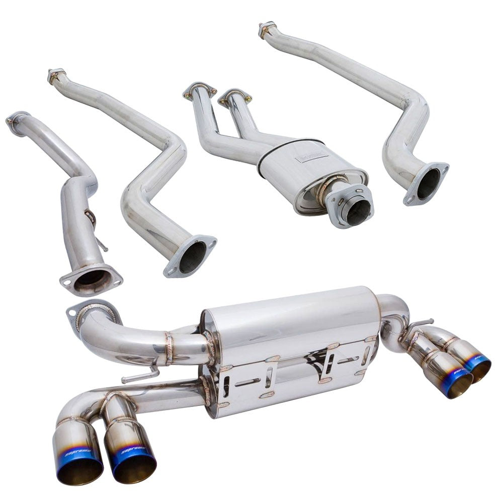Megan Racing Supremo Exhaust Axleback Downpipe BMW 1 Series M E82 MR-ABE-BE821M-VO+MIDPIPE-BE821M