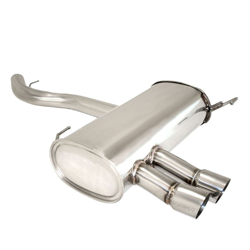 Megan Racing Supremo Axleback Exhaust Rolled Tips For 07-11 328i/328xi E90 E92