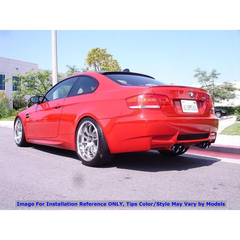 Megan Racing Supremo Axleback Exhaust Kit Rolled Tip For 08-13 BMW M3 E92 2DR MR-ABE-BE92M3