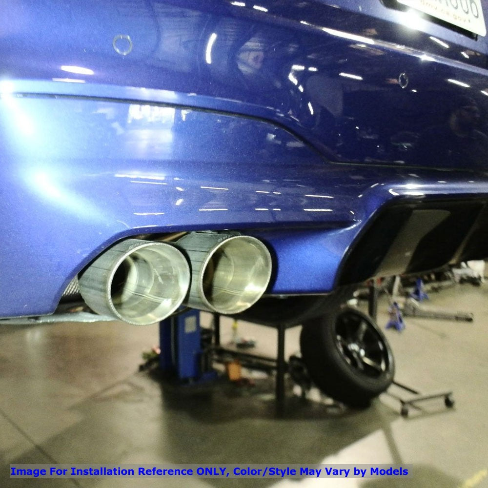 Megan Racing Supremo Axle-Back Exhaust System+Quad Burnt Tip For 18+ BMW M5 F90