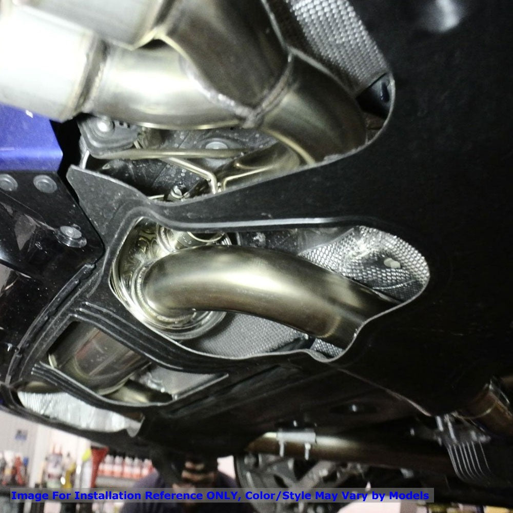 Megan Racing Supremo Axle-Back Exhaust System+Quad Burnt Tip For 18+ BMW M5 F90