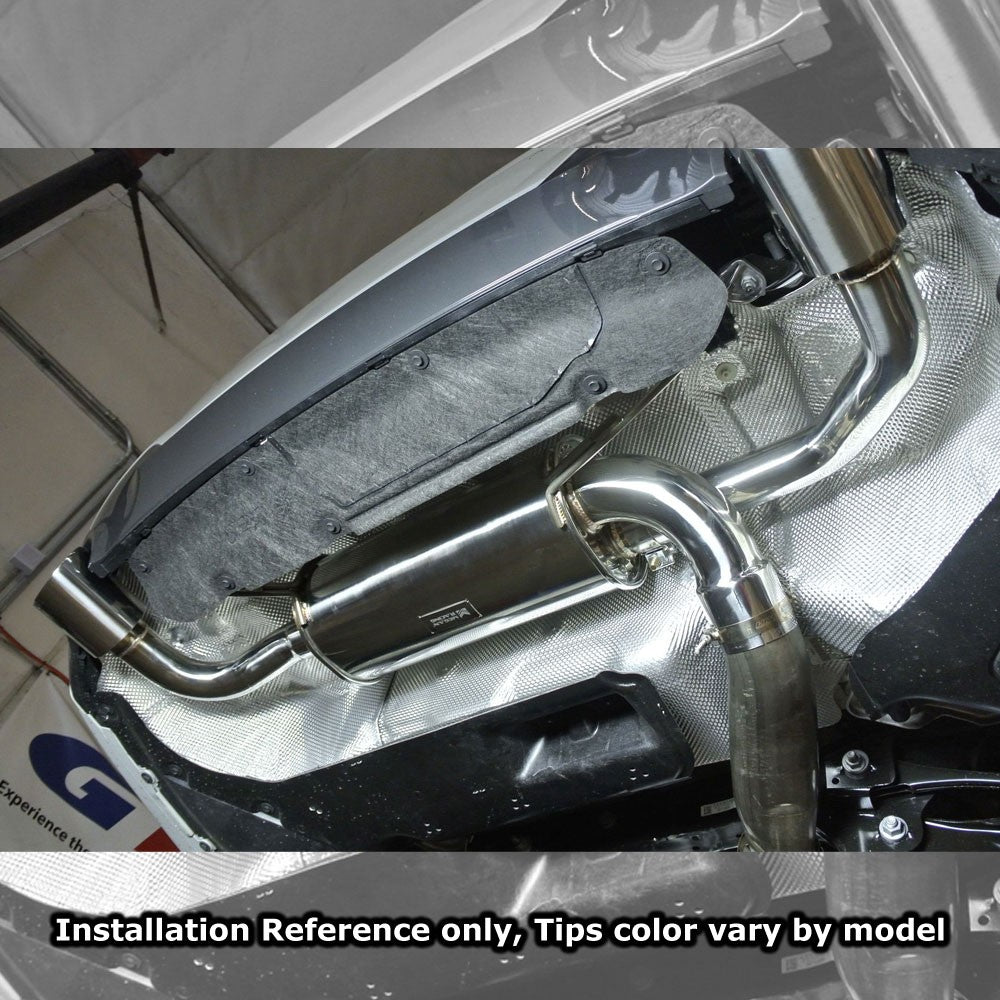 Megan MR-ABE-BG20-BT Axleback Exhaust Kit 19+ BMW 330i RWD i4 M Sport MR-ABE-BG20-BT