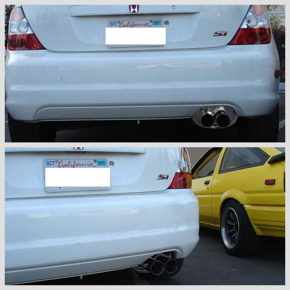 Megan Racing Supremo Axleback Exhaust+Tip For 02-05 Honda Civic Si 2.0L EP3 HB