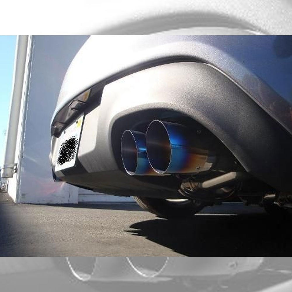 Megan RS Stainless ABE Exhaust System 3" Ti-Tip For 09-16 Genesis Coupe 2.0T BK