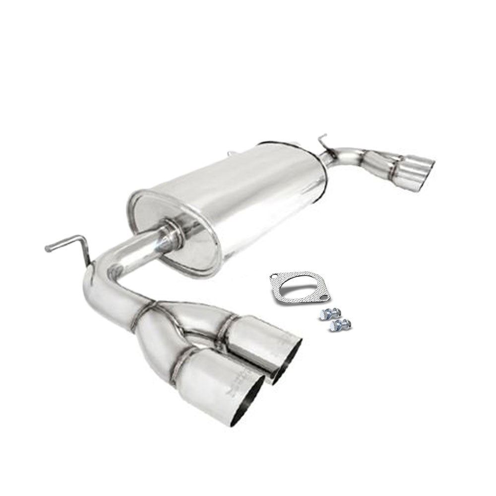 Megan Racing OE-RS Axle-Back Exhaust Muffler 09-12 Genesis Coupe BK MR-ABE-HG09-SS