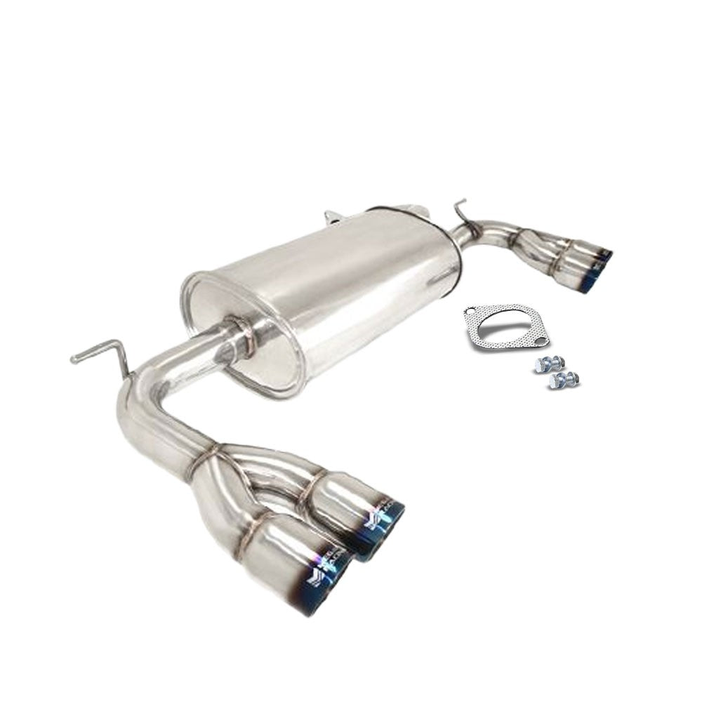 Megan Racing OE-RS Axle-Back Exhaust Muffler 09-12 Genesis Coupe BK MR-ABE-HG09-VO