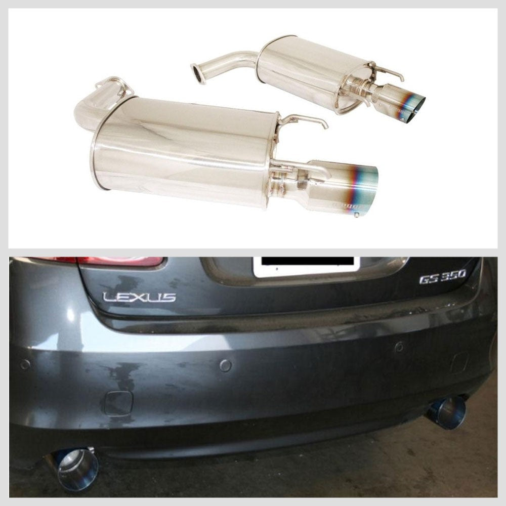 Megan RS ABE Exhaust System 4" Tips For 06-11 Lexus GS-Series AWD/FWD S190