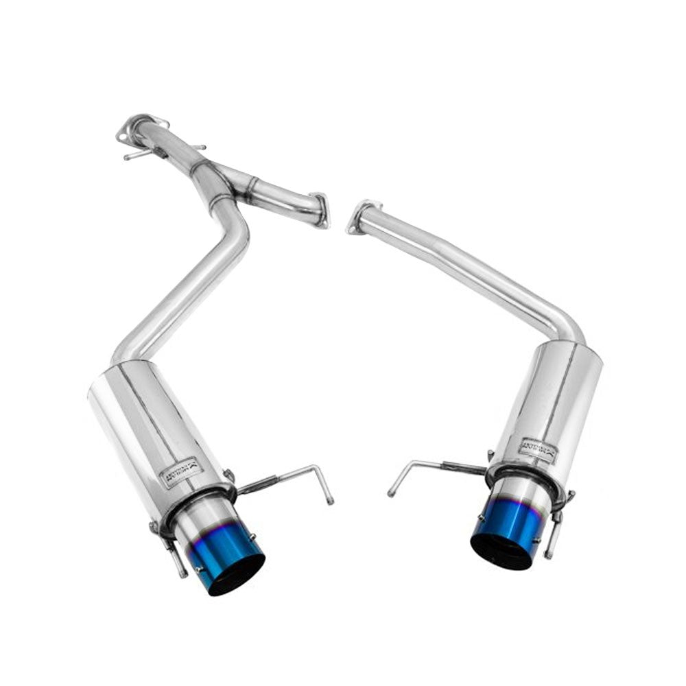 Megan Racing Straight-thru Axleback Exhaust Muffler For 06-13 Lexus IS250/IS350