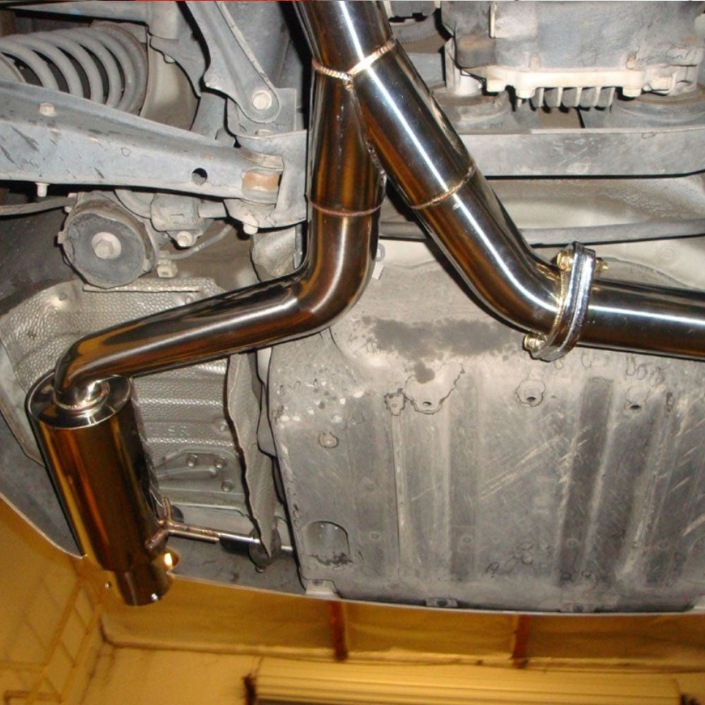 Megan Racing Straight-thru Axleback Exhaust Muffler For 06-13 Lexus IS250/IS350