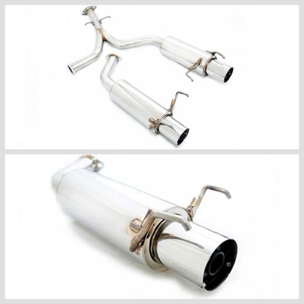 Megan Drift Spec ABE Exhaust Muffler System Polish Tip For 06-13 Lexus IS250/IS350 AWD/RWD