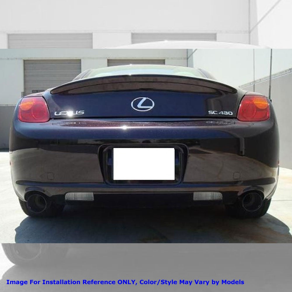 Megan RS ABE Exhaust System Blue Tips For 02-10 Lexus SC430 4.3L V8 Z40