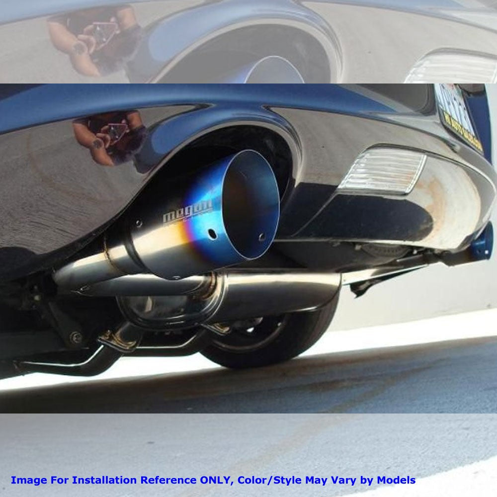 Megan RS ABE Exhaust System Blue Tips For 02-10 Lexus SC430 4.3L V8 Z40