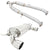Megan OE-RS Series Axleback Exhaust Kit 4" Tip+Midpipe For 09-19 Nissan 350Z
