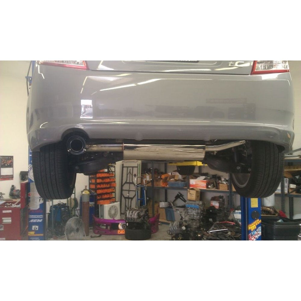 Megan OE Series Axleback Exhaust Kit 4" Blue Tip+Midpipe For 11-16 Scion tC