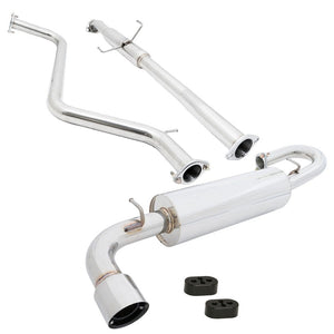 Megan Racing OE-RS Exhaust Axleback Downpipe 11-16 Scion tC AT20 MR-ABE-STC11-SS+MIDPIPE-STC11