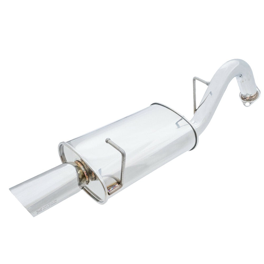 Megan 3" Pipe Axleback Exhaust 06-11 Toyota Yaris XP90 3Dr hatchback MR-ABE-TY07