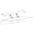 Megan Racing Universal Silver Type-GT 56" wide X 10" high Rear Trunk Spoiler
