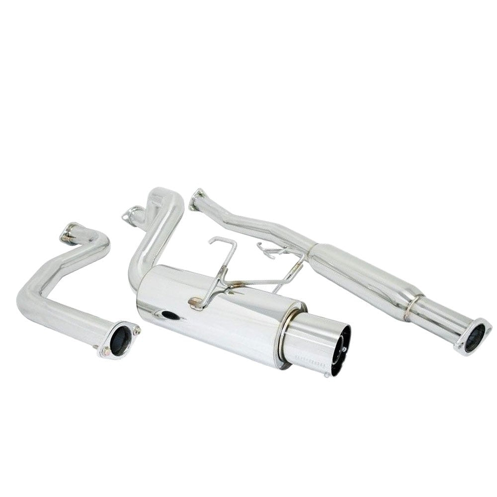 Megan Racing Drift Spec Catback Exhaust Stainless Tip For 94-99 Integra LS/GS/RS