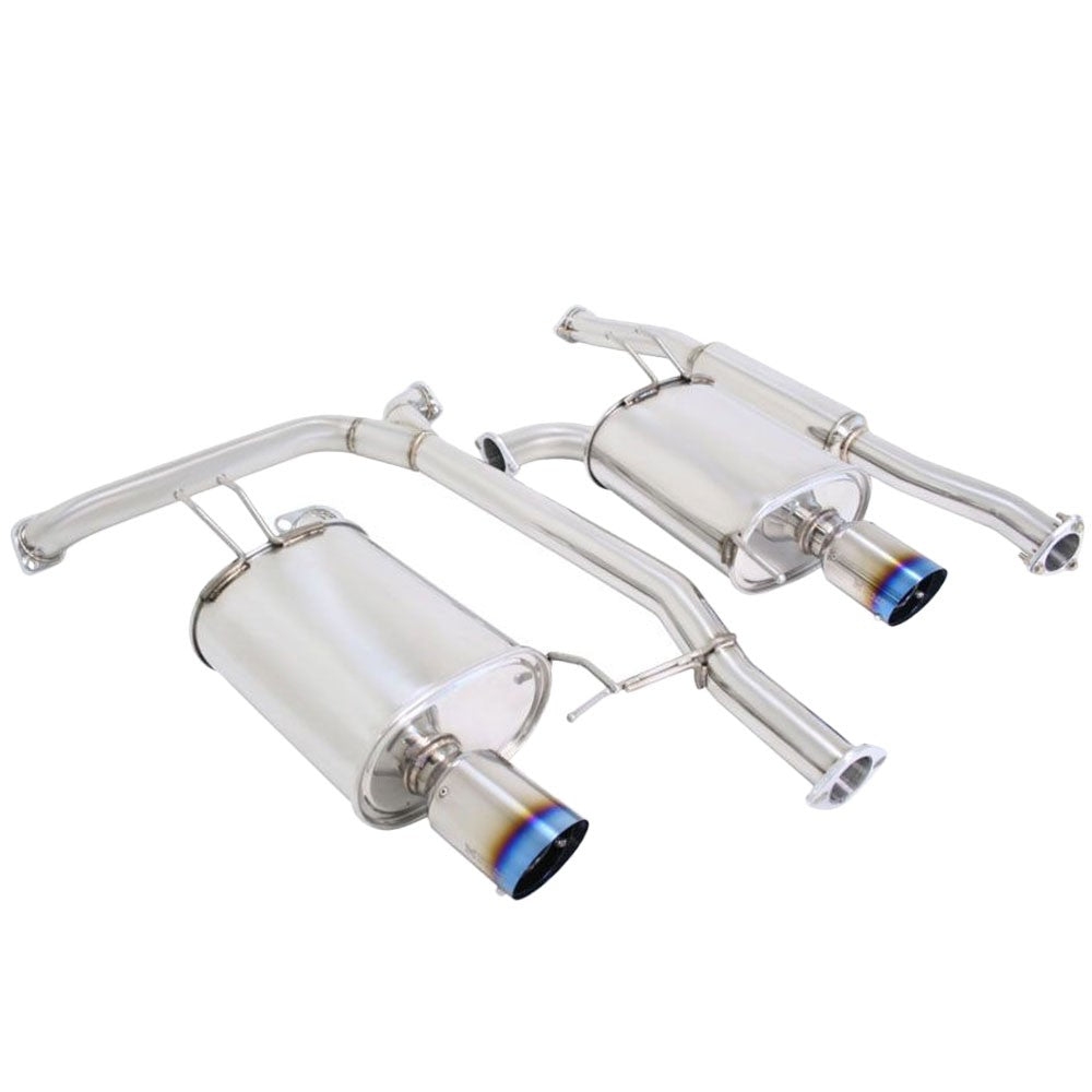 Megan Racing OE-RS Series Catback Exhaust Blue Burnt Tip For 04-08 Acura TSX