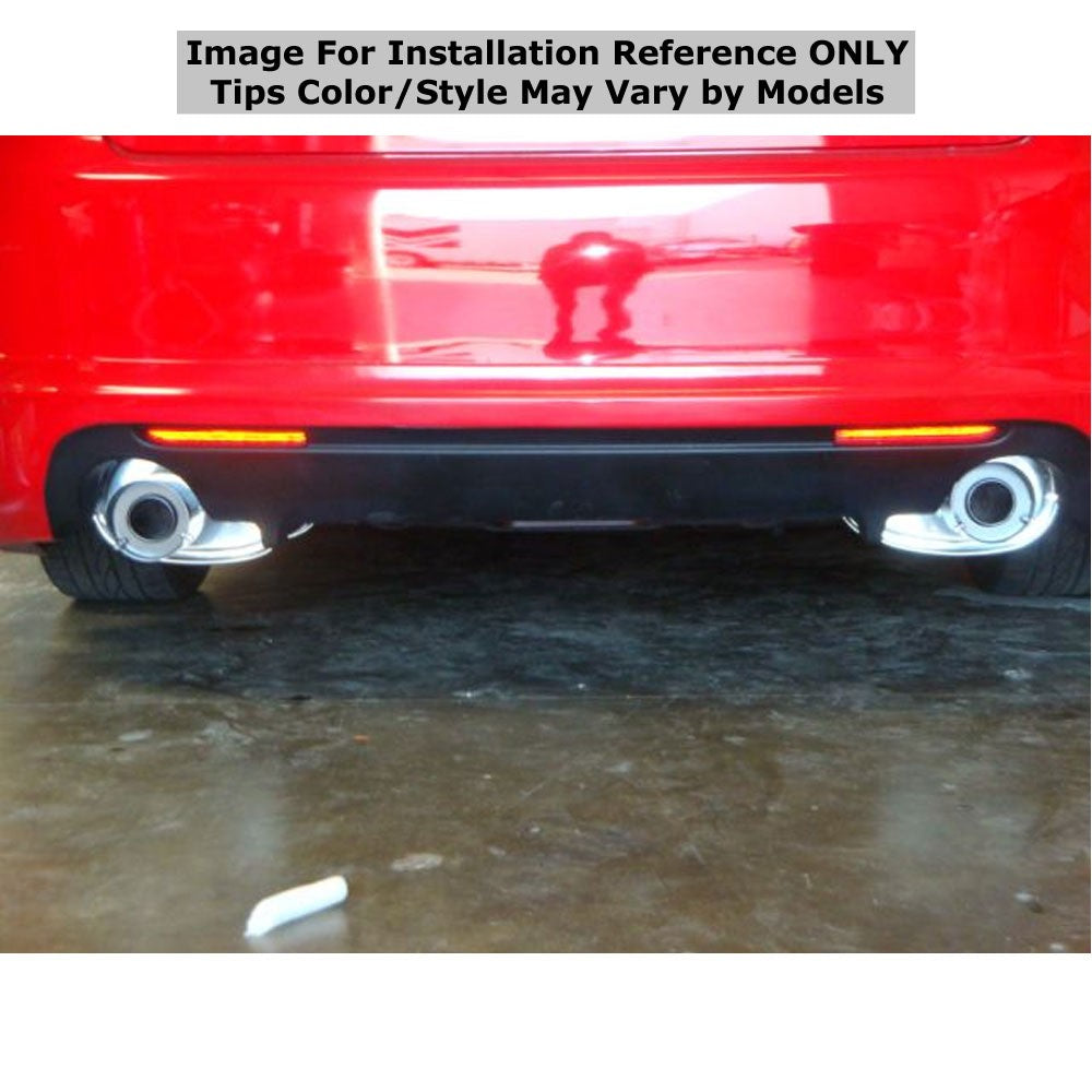 Megan Racing OE-RS Series Catback Exhaust Stainless Tip For 04-08 Acura TSX