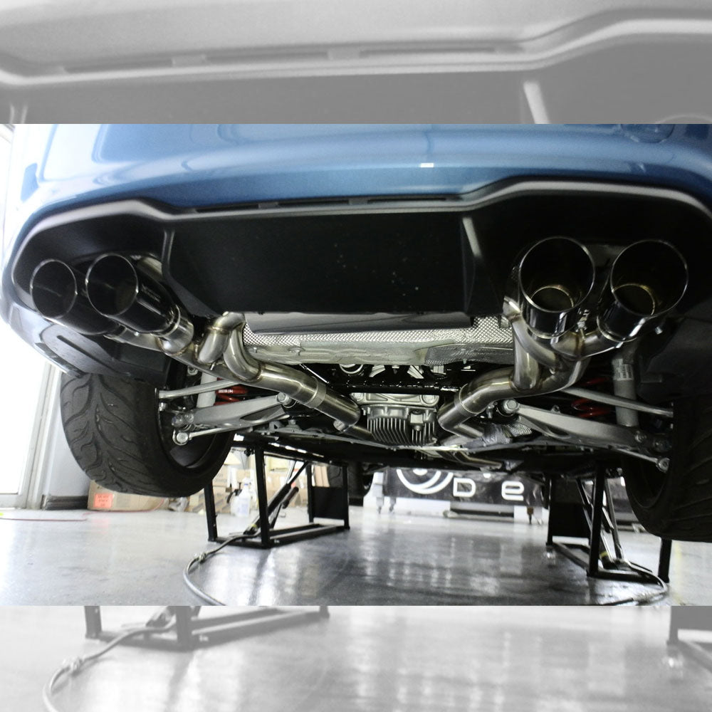 Megan Racing Stainless Steel CBS Exhaust System 16-21 BMW M2 F87 MR-CBS-BF87-V2-R+M