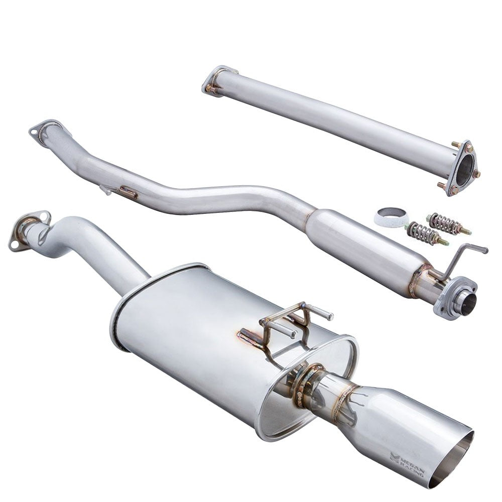 Megan Racing OE-RS Catback Exhaust Titanium Blue Tip For 12-15 Civic Si Sedan MR-CBS-HC124DSI SRT_MR-CBS-HC124DSI-M