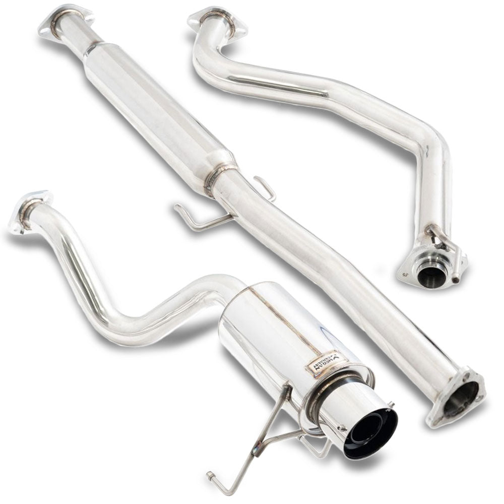 Megan Drift Spec Stainless CBS Exhaust System For 92-95 Civic Hatchback