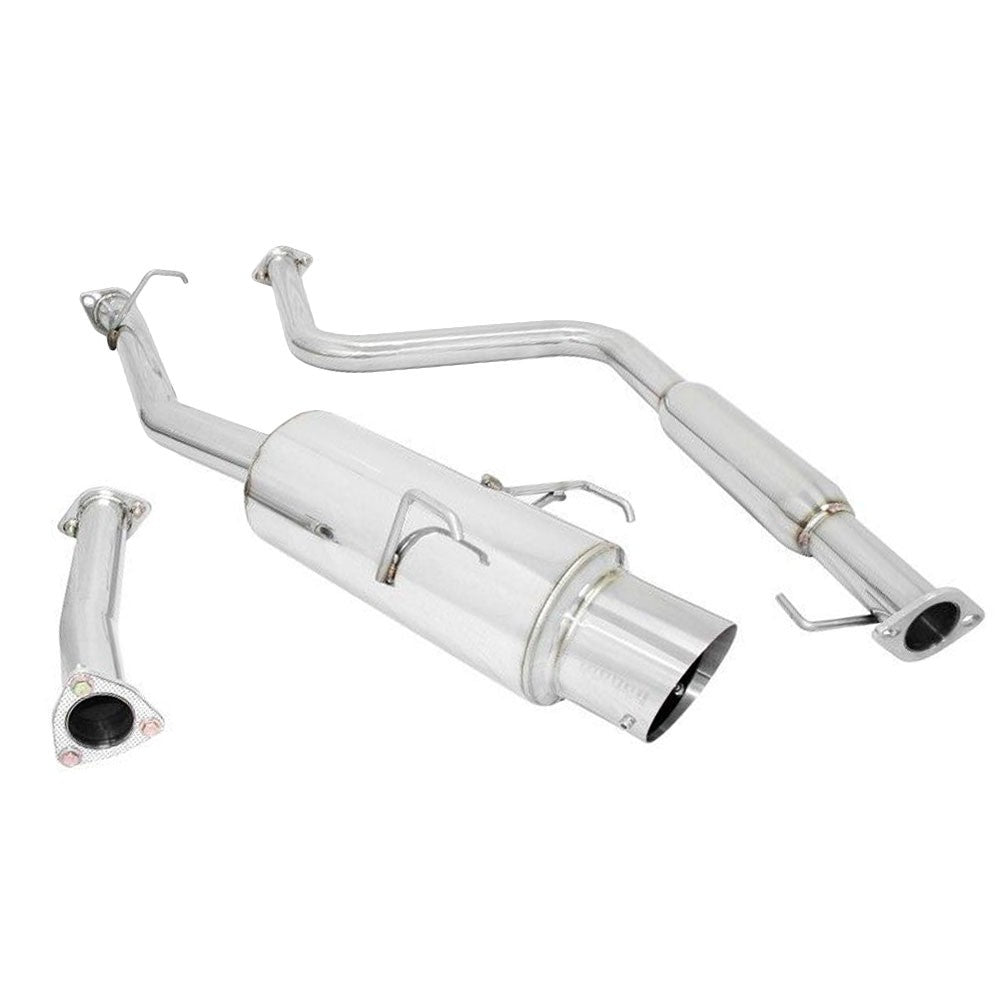 Megan Racing Stainless NA-TYPE Catback Exhaust System For 97-01 Honda Prelude NA