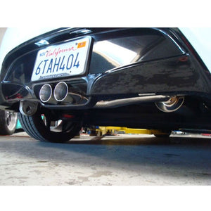 Megan Racing Type 2 Catback Exhaust Kit Rolled Tip For 12-17 Veloster 1.6L L4 FS