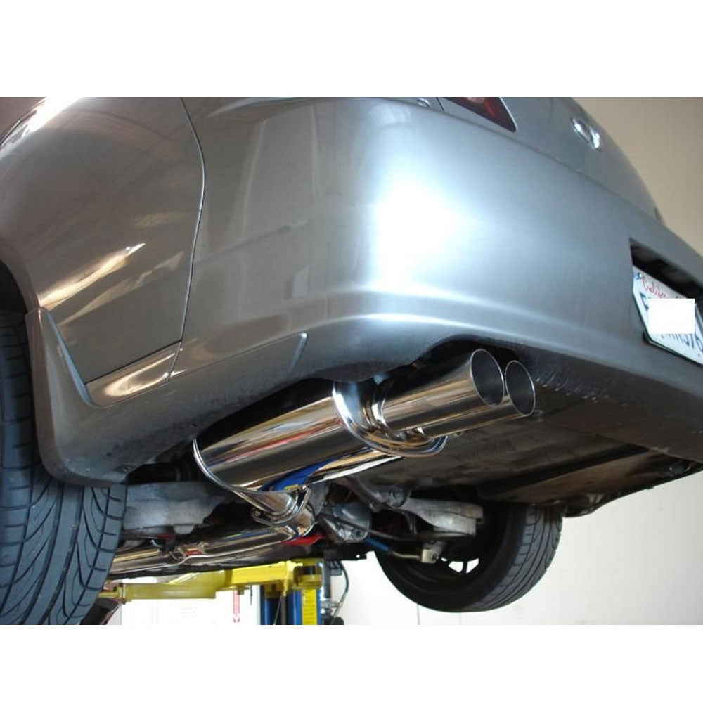 Megan OE-RS Series Catback Exhaust Kit 4.5" Tip+Midpipe For 03-06 G35 4DR RWD