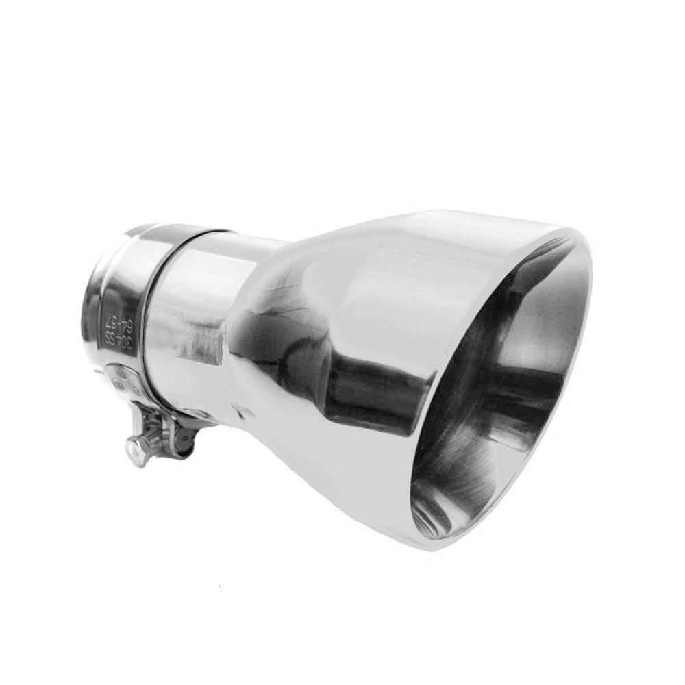 Megan ABE Exhaust System Stainless Tips For 16-20 Infiniti Q50 Twin Turbo