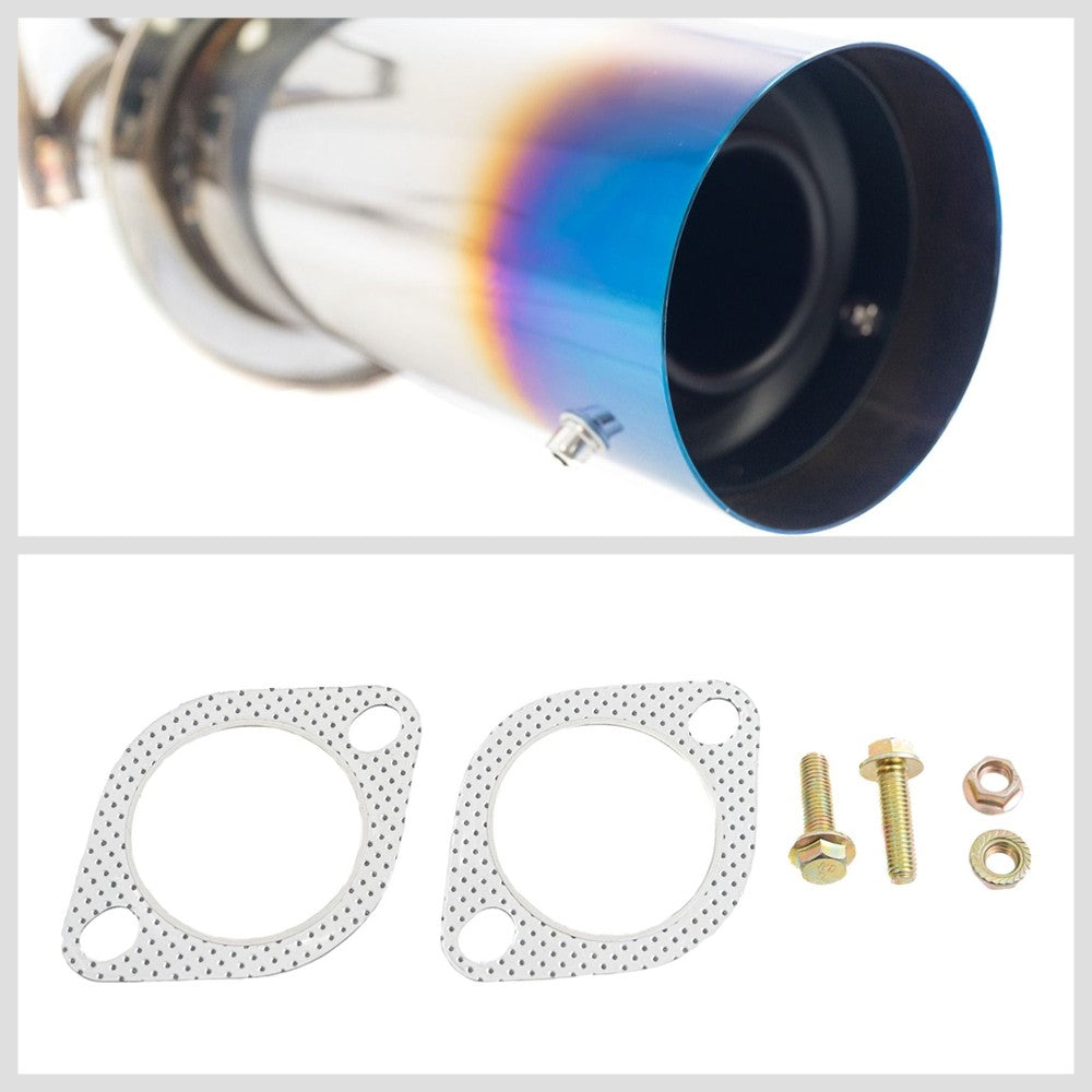 Megan CBS Exhaust System Polish Tip For 89-93 Mazda MX-5 Miata 1.6L ONLY