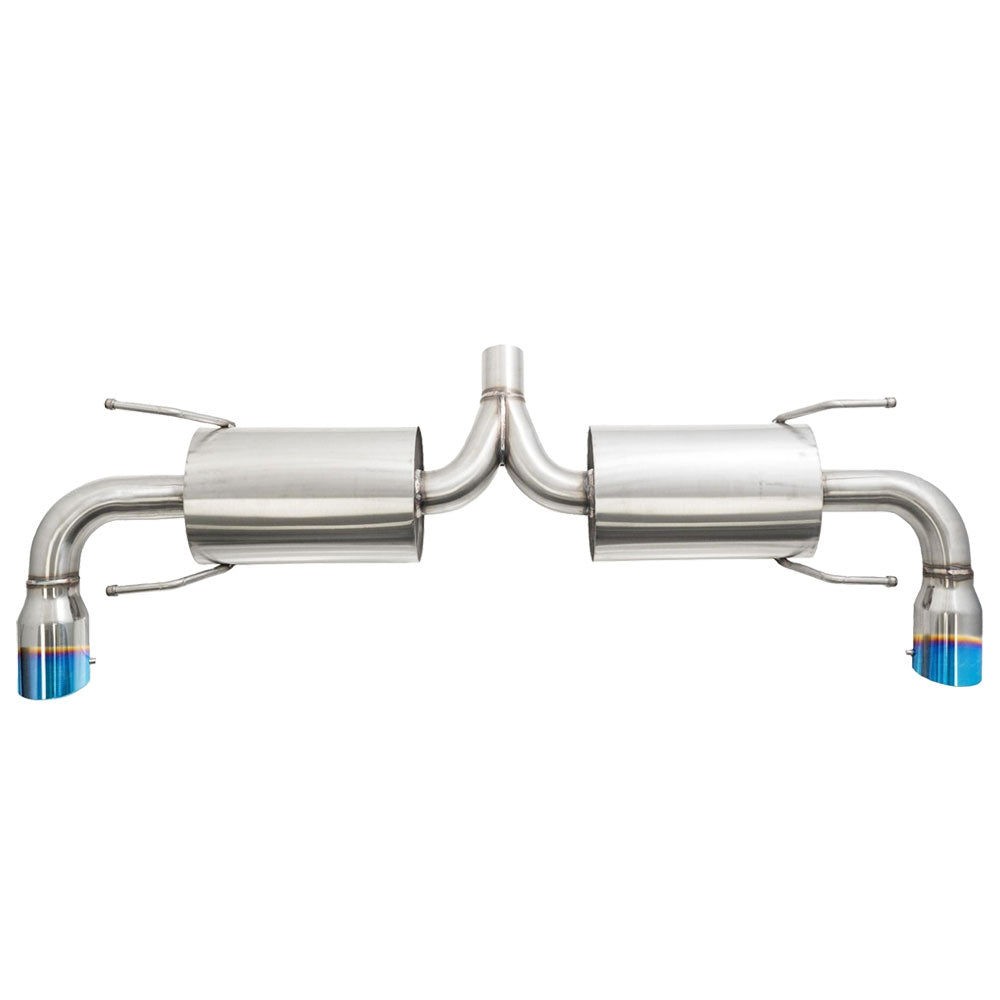 Megan RS Series CBS Exhaust System Burnt Ti-Tip For 04-08 Mazda RX8 13B-MSP SE3P