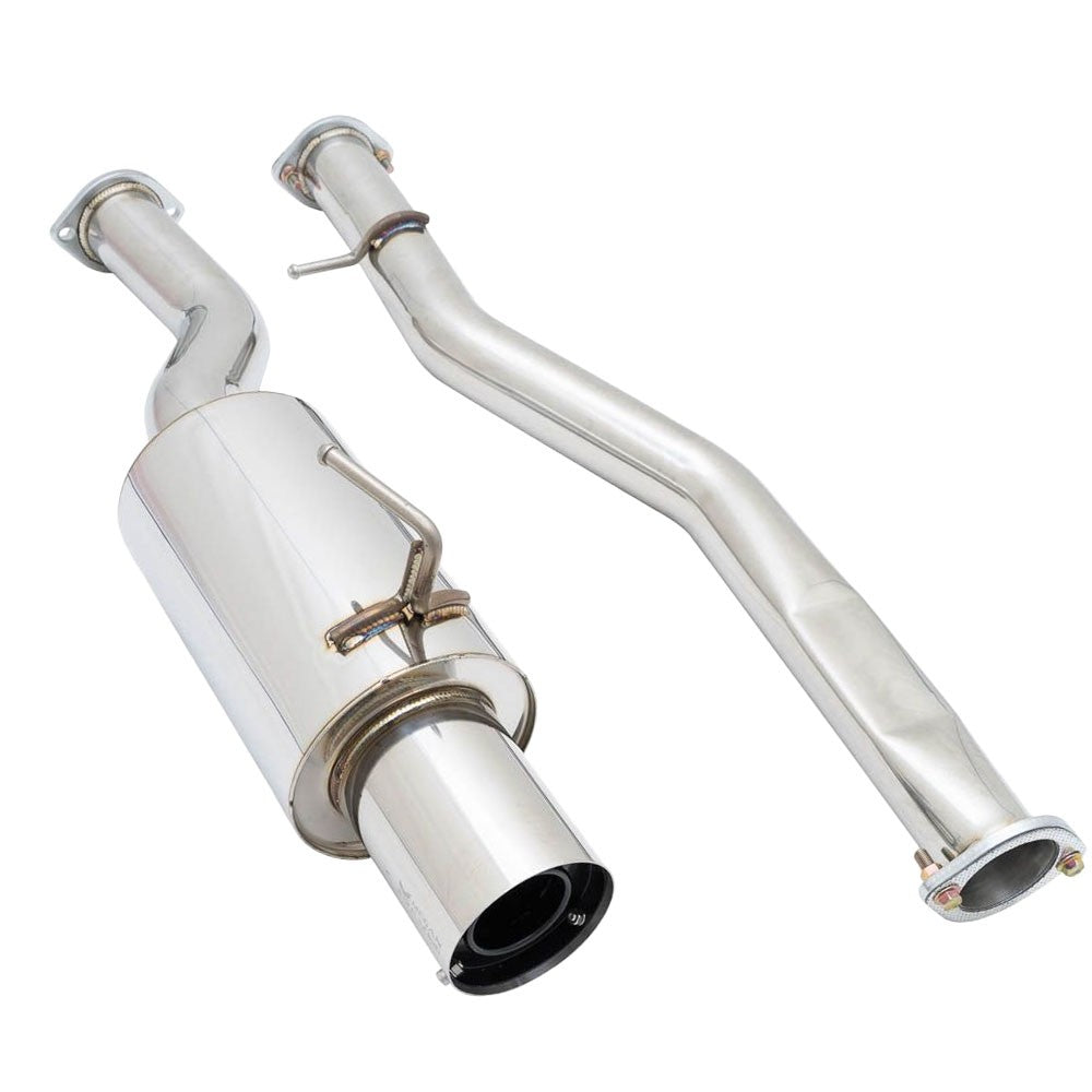 Megan Drift Spec CBS Exhaust System [Single Exit Stainless Tip] For 03-09 350Z