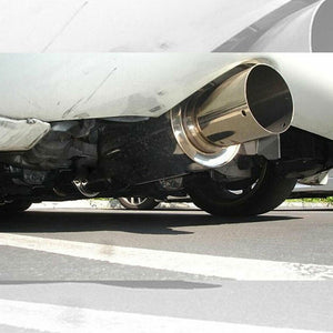 Megan Drift Spec CBS Exhaust System Stainless Tip For 03-08 Nissan 350Z/02-07 Infiniti G35 Coupe