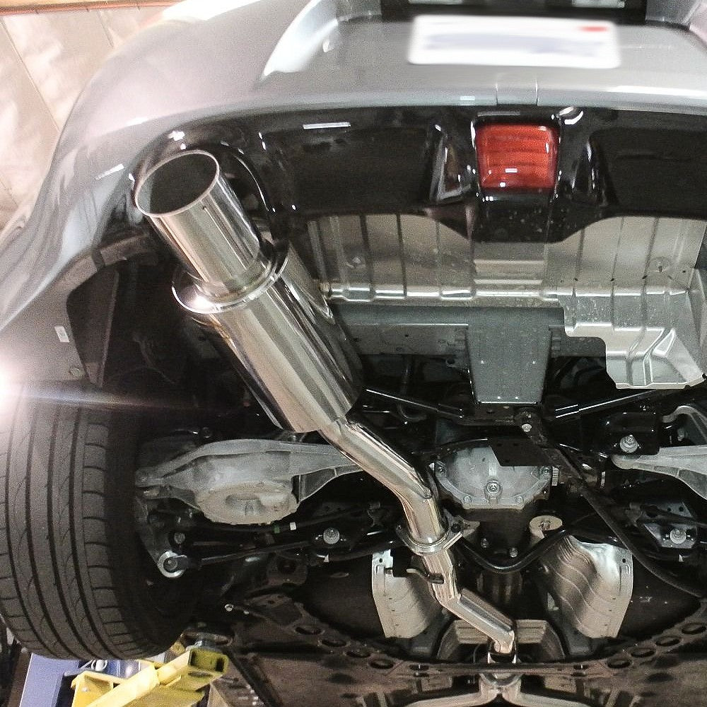 Megan 4.5" Burnt Blue Tip CBS Exhaust System for 09-21 Nissan 370Z Z34