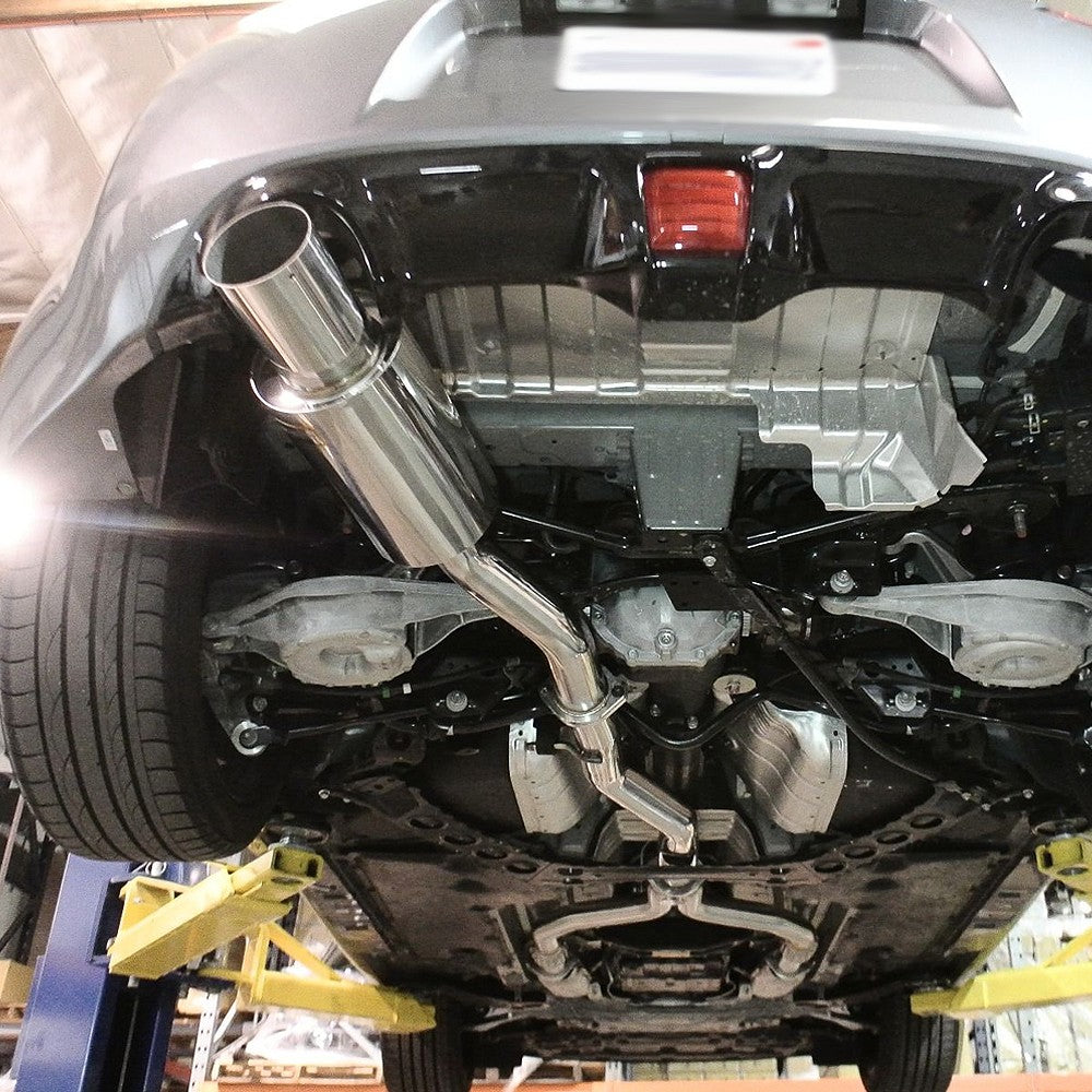 Megan 4.5" Single Tips Stainless CBS Exhaust System for 09-21 Nissan 370Z Z34