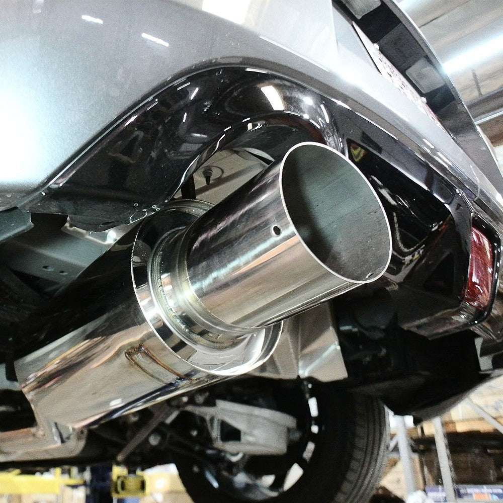 Megan 4.5" Single Tips Stainless CBS Exhaust System for 09-21 Nissan 370Z Z34