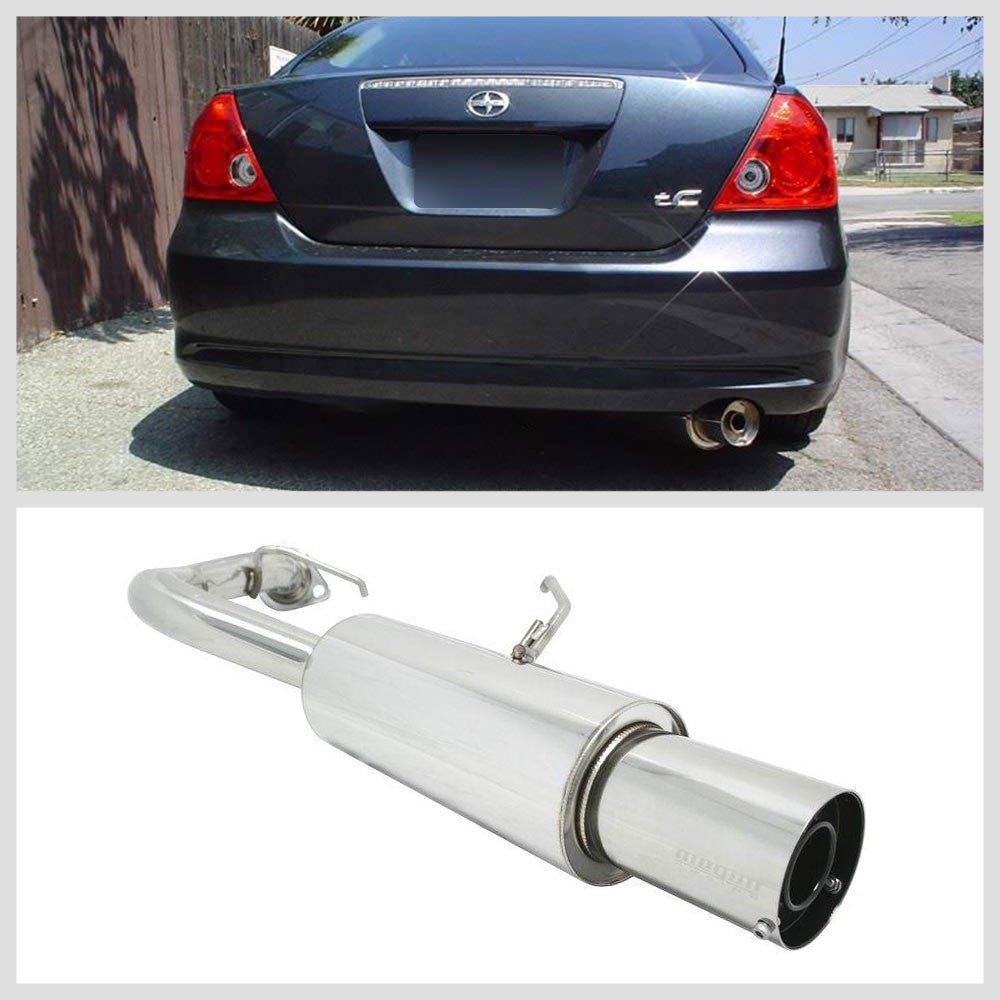 Megan Drift Spec CBS Exhaust System 4.0" Tips For 05-10 tC 2.4L AT10