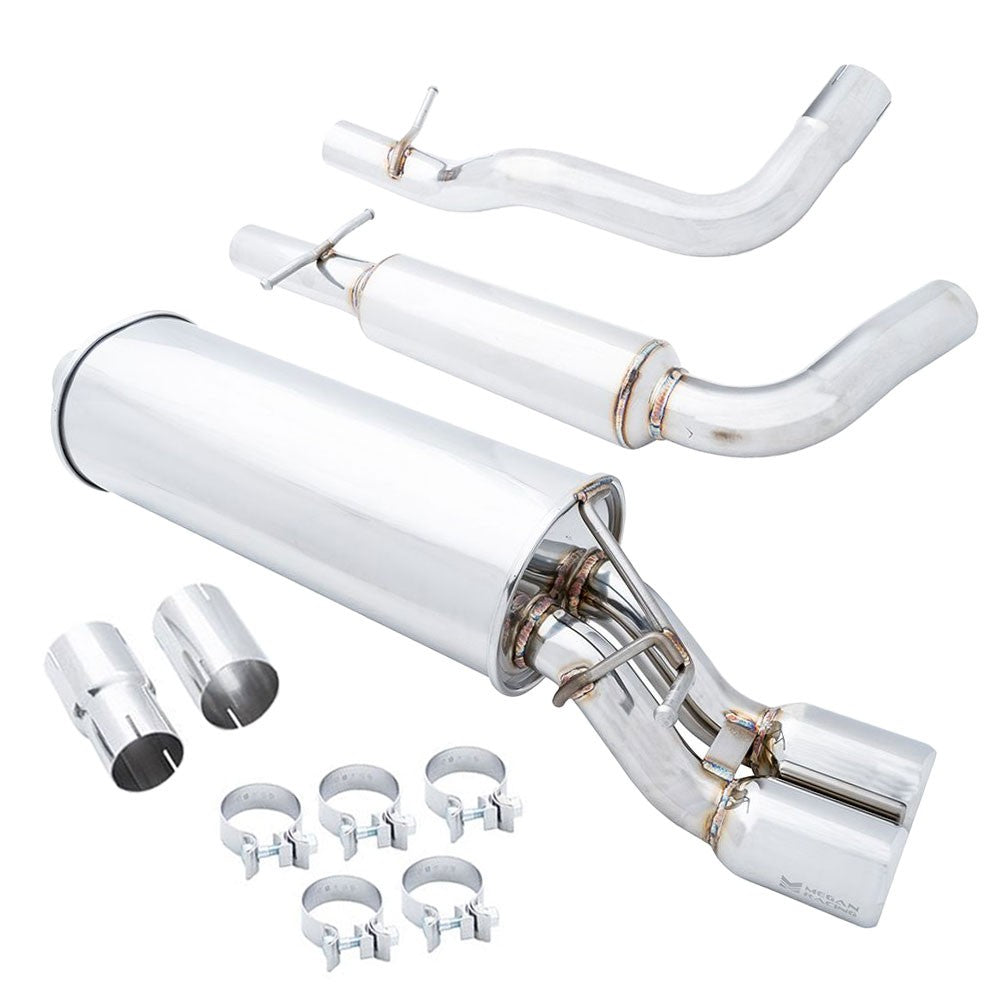 Megan Turbo Type Series Catback Exhaust System 99-02 Golf/Beetle MR-CBS-VWG99