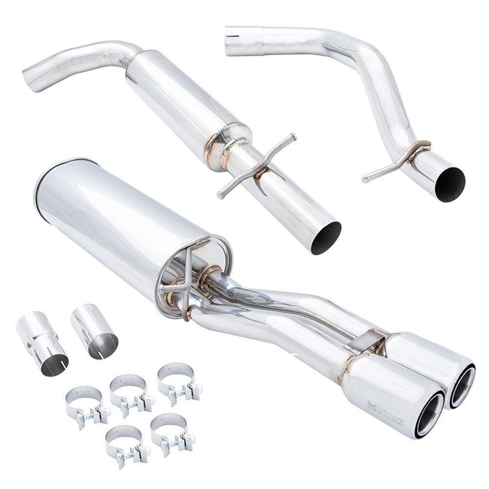 Megan OE-RS Catback Exhaust System 3.0" Tips 03-05 Jetta 1.8T 2.0 MR-CBS-VWJ03-NEW