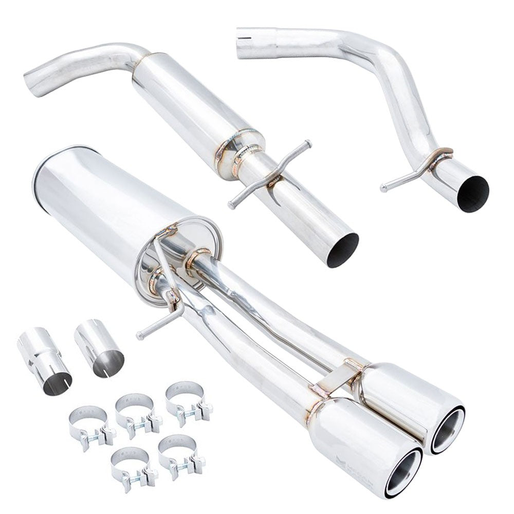Megan OE-RS Catback Exhaust System 3.0" Tips 99-01 Jetta 1.8T 2.0 MR-CBS-VWJ99-NEW